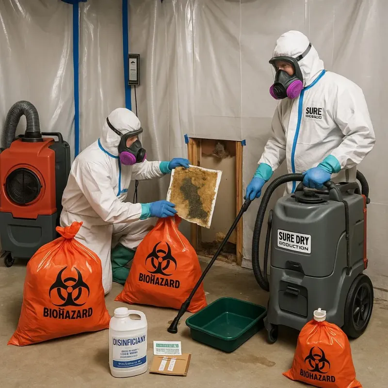 Contaminated Water Handling Protocols process in Coweta, OK