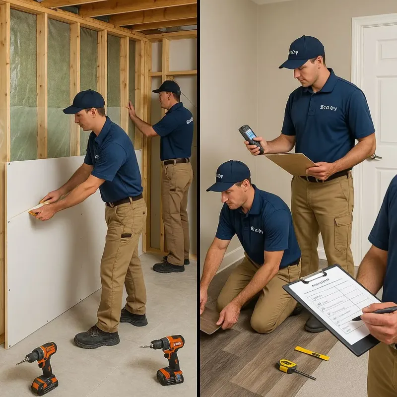 Repairs and Reconstruction process in Coweta, OK